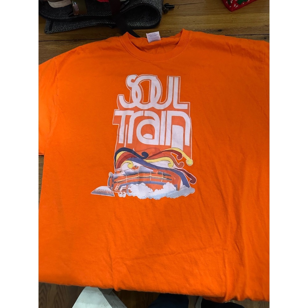 port and company "soul train"‎ orange tee xl
